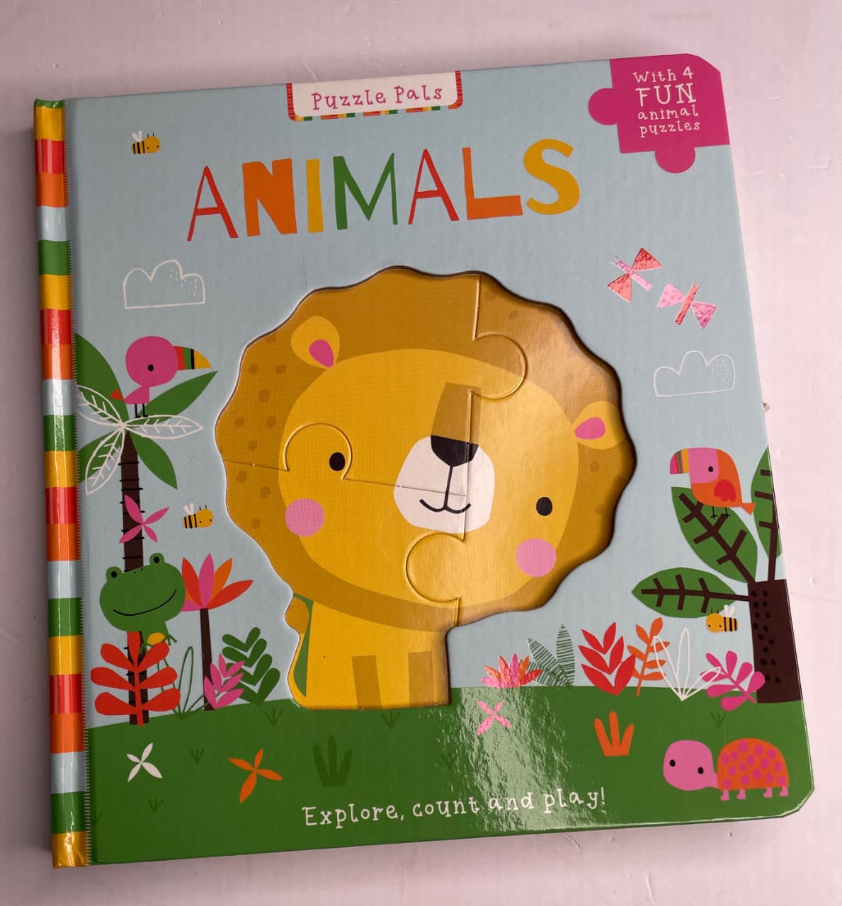 Puzzle Pals Interactive Board Books for Toddlers | Early Learning Puzzle Books