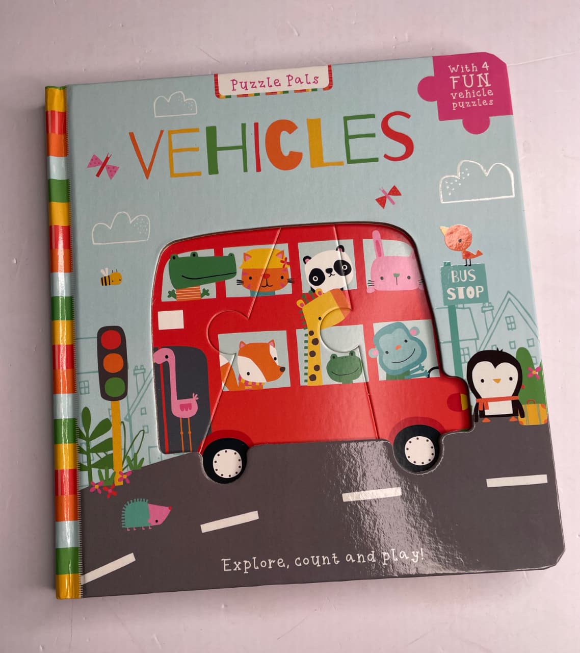 Puzzle Pals Interactive Board Books for Toddlers | Early Learning Puzzle Books