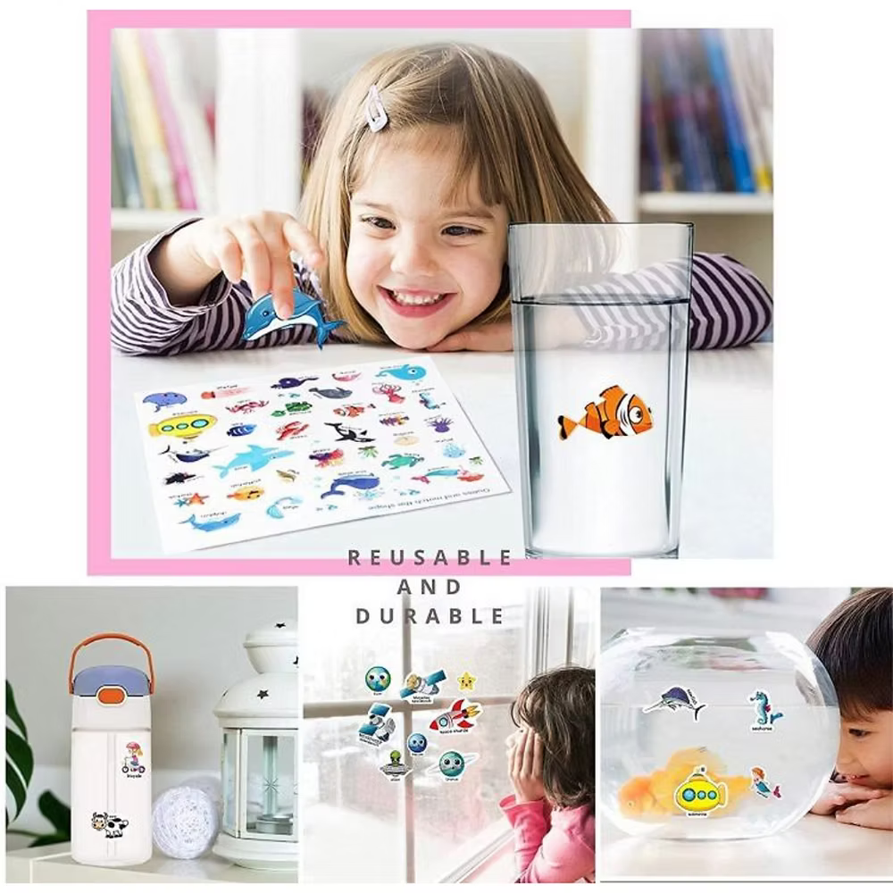 Reusable Themed Sticker Books
