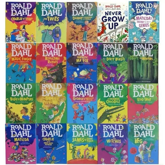 Roald Dahl Full Colour Edition Collection 20 Books Set