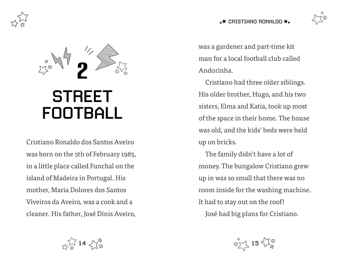 Cristiano Ronaldo: The Unofficial Story – Greatest Football Stars Series