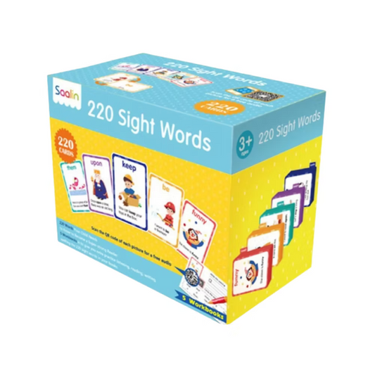 Saalin Sight Words Kids Box Set (Paperback)