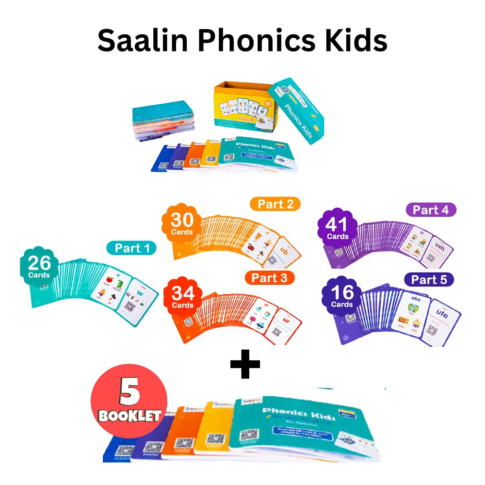 Saalin Phonics Kids Box Set (Paperback)