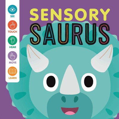 Sensory Animal Touch-and-Feel Board Books – Safari, Pets, Ocean & Dinosaurs