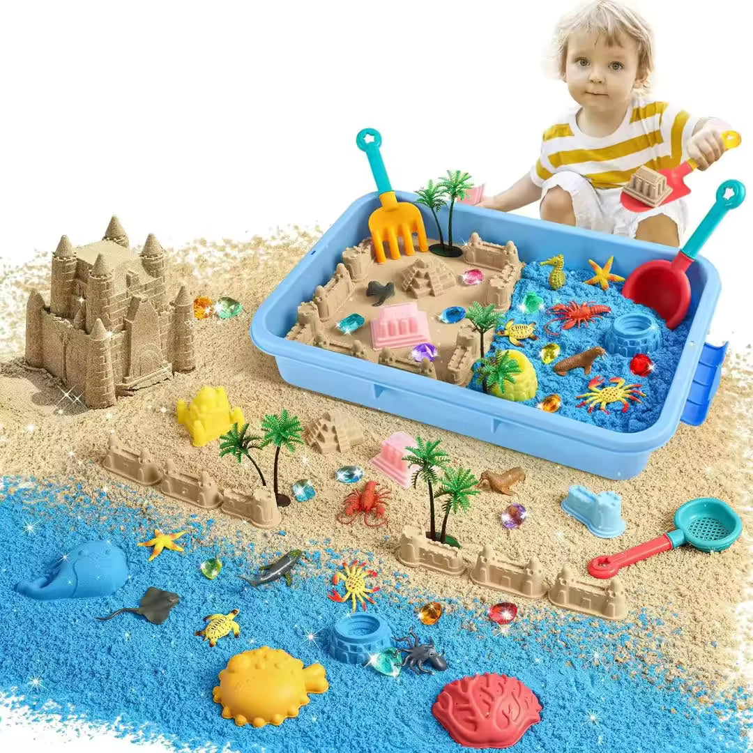 Kids Sensory Play Bin Kit | Educational Sensory Activity Set for Toddlers