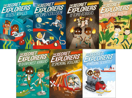 The Secret Explorers 10 Book Set – SJ King