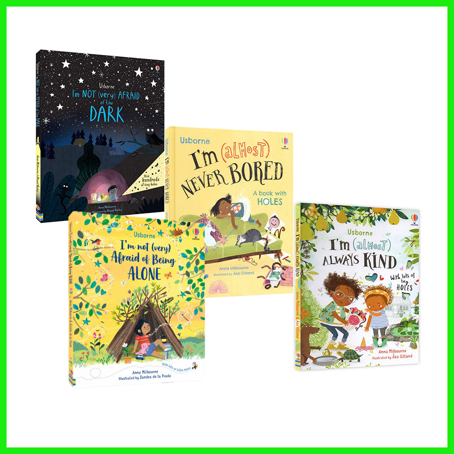 Usborne Interactive Feelings Books with Holes | Heartwarming Children's Story Books | Emotional Development & Confidence | Ages 3-7, Hardcover