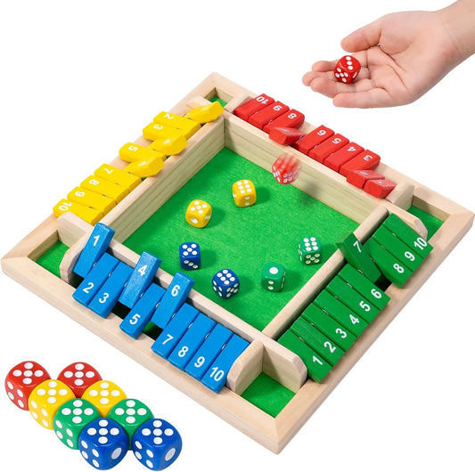 Shut the Box – Wooden Math Game