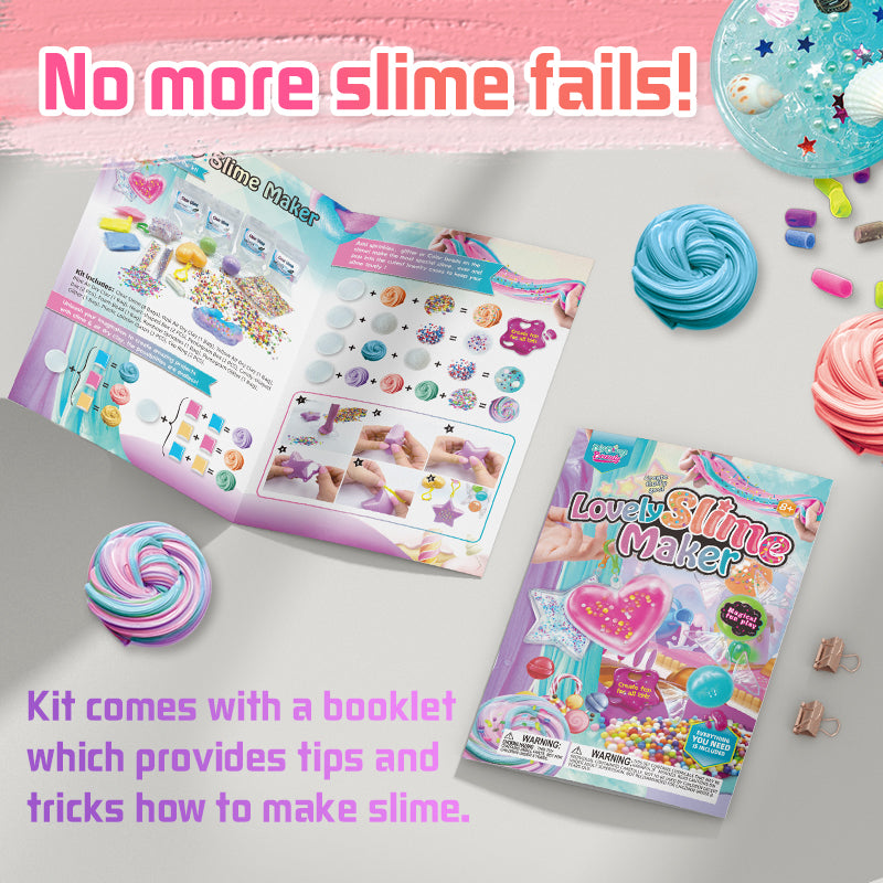 Lovely Slime Maker – DIY Slime Kit for Girls & Boys (STEAM Learning Toy)