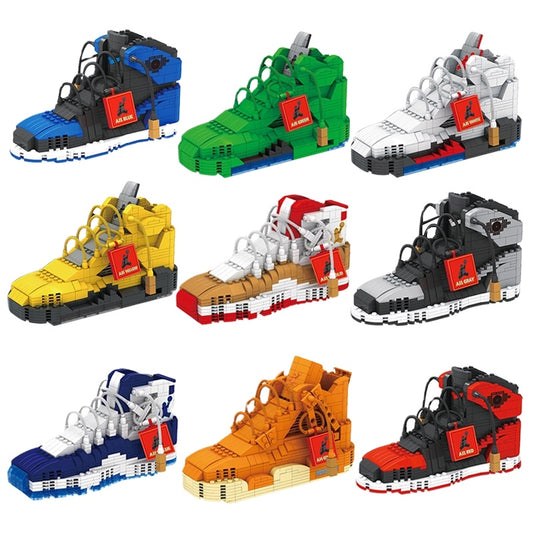 Mini Sneaker Shoe Building Blocks – random Style