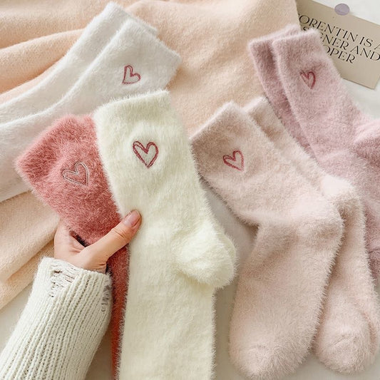 Ultra-Soft Comfort Socks with Heart Detail – Period Care Essential