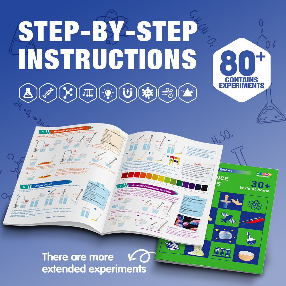 Super Awesome Science Kit – 80+ Hands-On Experiments for Curious Kids (Age 8+)