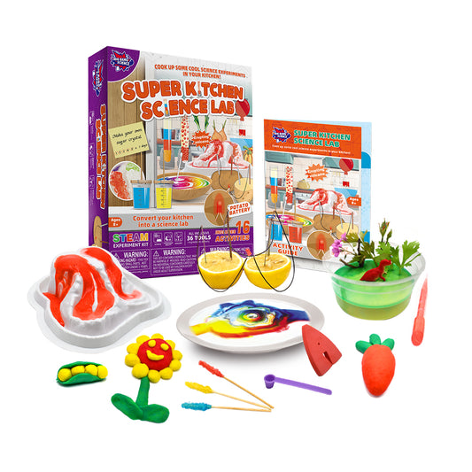 Super Kitchen Science Lab – 16 Fun Experiments with Household Items