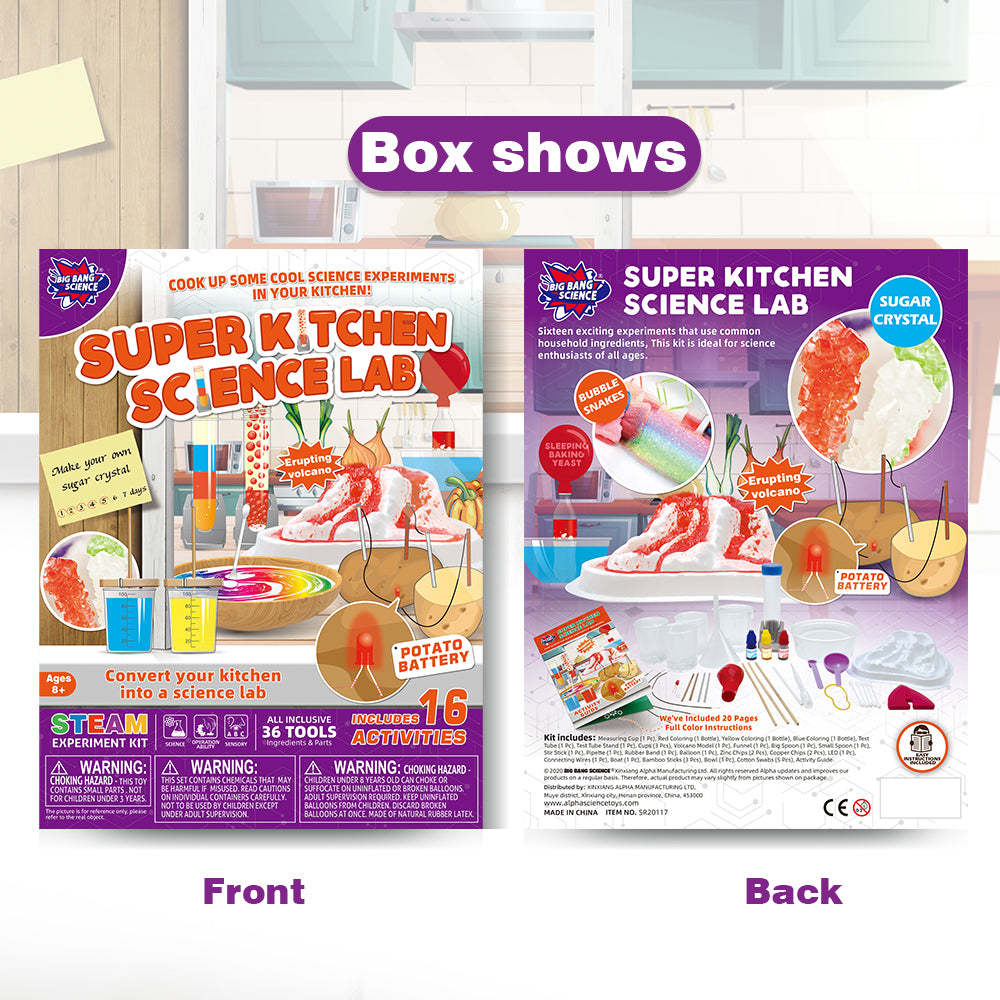 Super Kitchen Science Lab – 16 Fun Experiments with Household Items