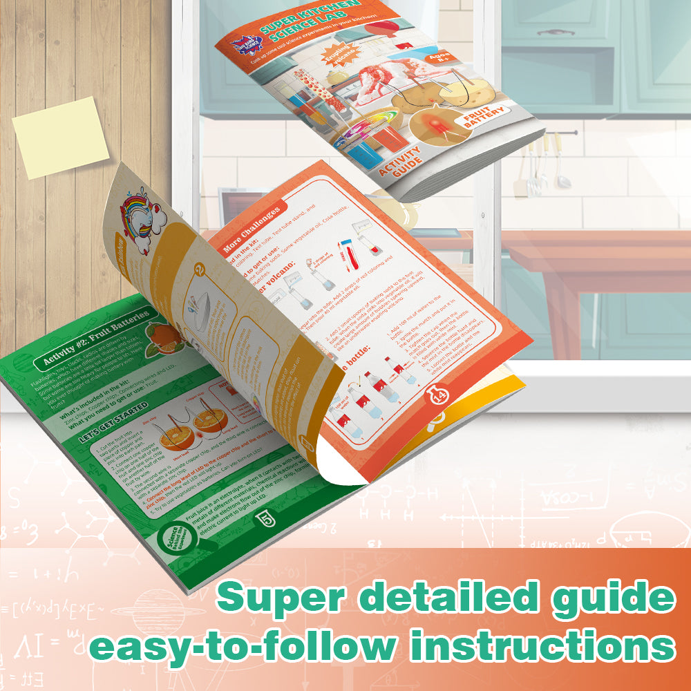 Super Kitchen Science Lab – 16 Fun Experiments with Household Items
