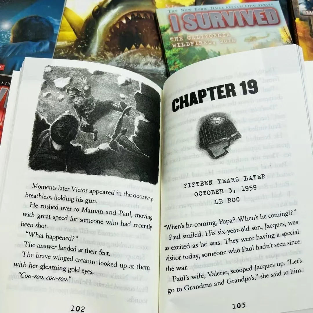 I Survived Series by Lauren Tarshis – Historical Fiction Book Set-22 books