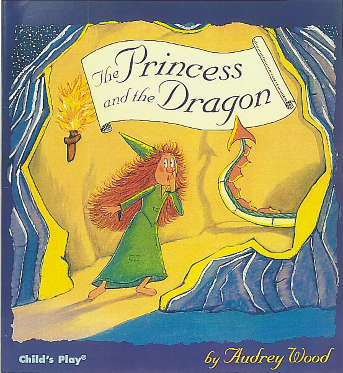 The Princess and the Dragon by Audrey Wood book cover