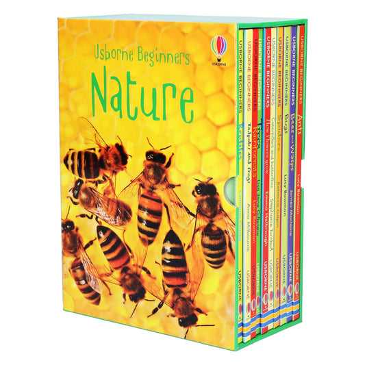 Usborne Beginners Nature Collection (Hardcover) | 10-Book Box Set | Ages 4-7
