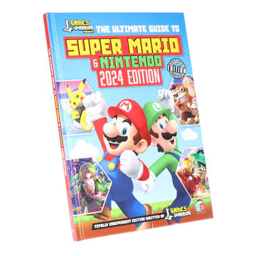 Super Mario and Nintendo Ultimate Guide by GamesWarrior Gaming book - Age 9+ - Hardback