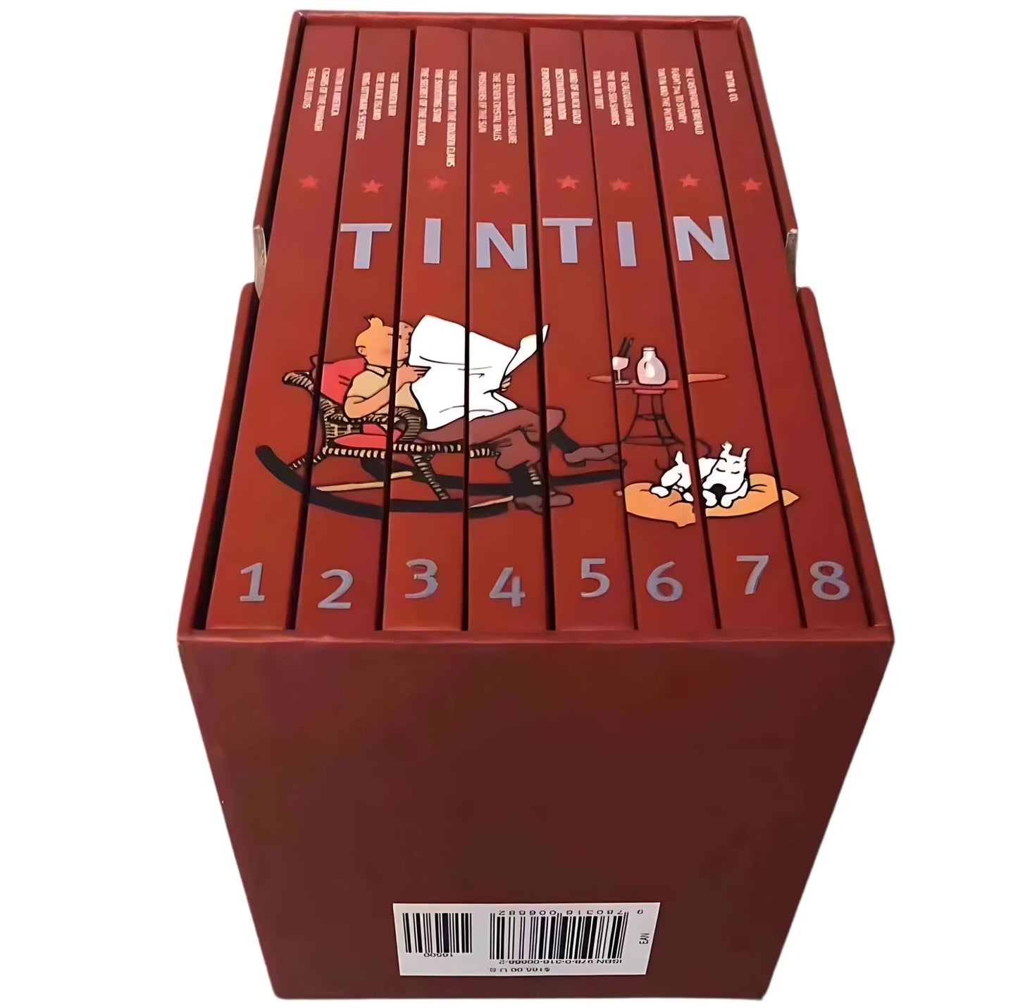 The Adventures Of Tintin(Red Collection)- Hardcover