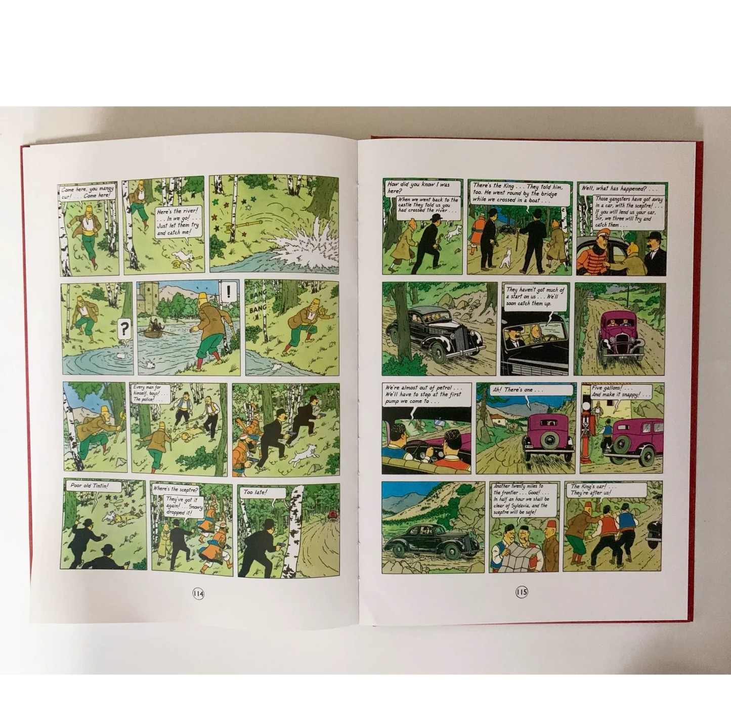 The Adventures Of Tintin(Red Collection)- Hardcover