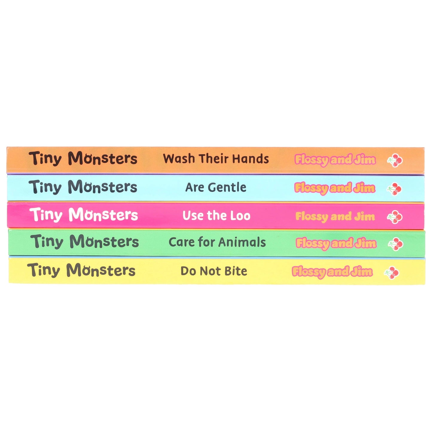 Big Emotions Tiny Monsters Manners & Behaviours Illustrated 5 Books Collection Set - Ages 3-5 - Board Book