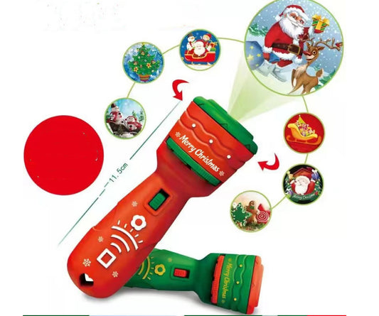 Christmas Projection Flashlight Toy torch