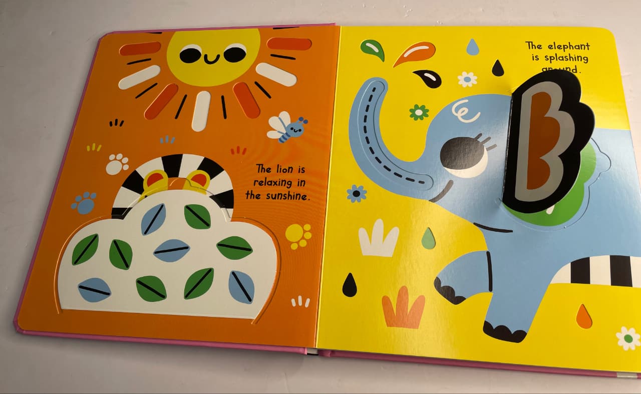 Flip Flap Finger Trail Lift-the-Flap Board Books for Toddlers | Interactive Sensory Learning Books