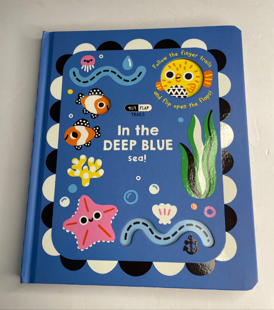 Flip Flap Finger Trail Lift-the-Flap Board Books for Toddlers | Interactive Sensory Learning Books
