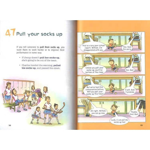 Scholastic In Action English Learning Collection | Comics for Learning English | Proverbs, Idioms, Phrasal Verbs, Conversation, Phrases & More