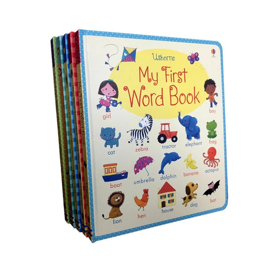 Usborne my first word book board book set