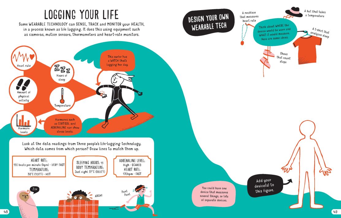 Usborne Stem Technology Scribble BOOK- Hardcover