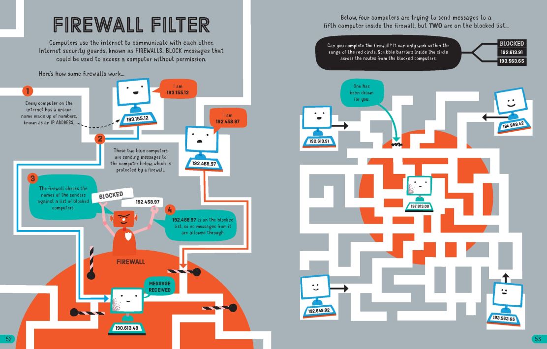 Usborne Stem Technology Scribble BOOK- Hardcover