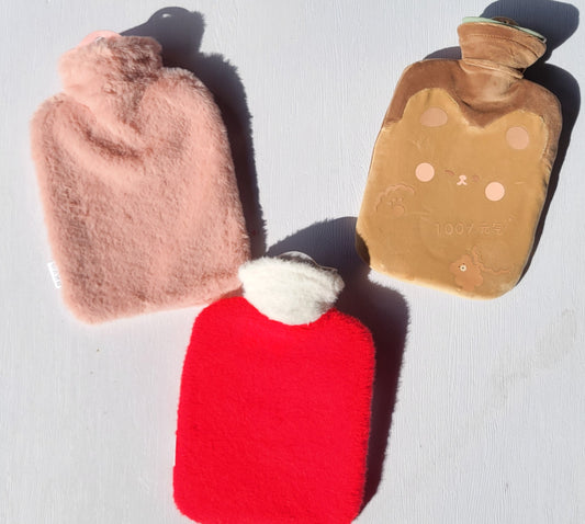 Kids Plush Warm Water Bottle – Cute Bear Design