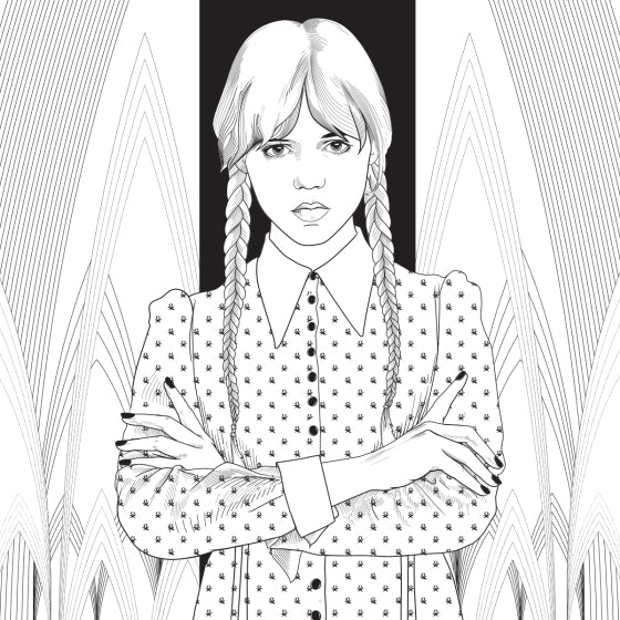 Wednesday: Official Coloring Book | Netflix Wednesday Activity & Coloring Book