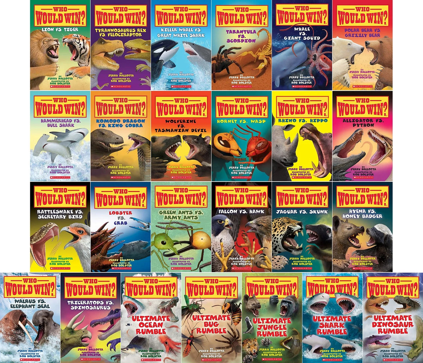 Who Would Win? Animal Battles Collection | Complete Set or Individual Books | Scholastic