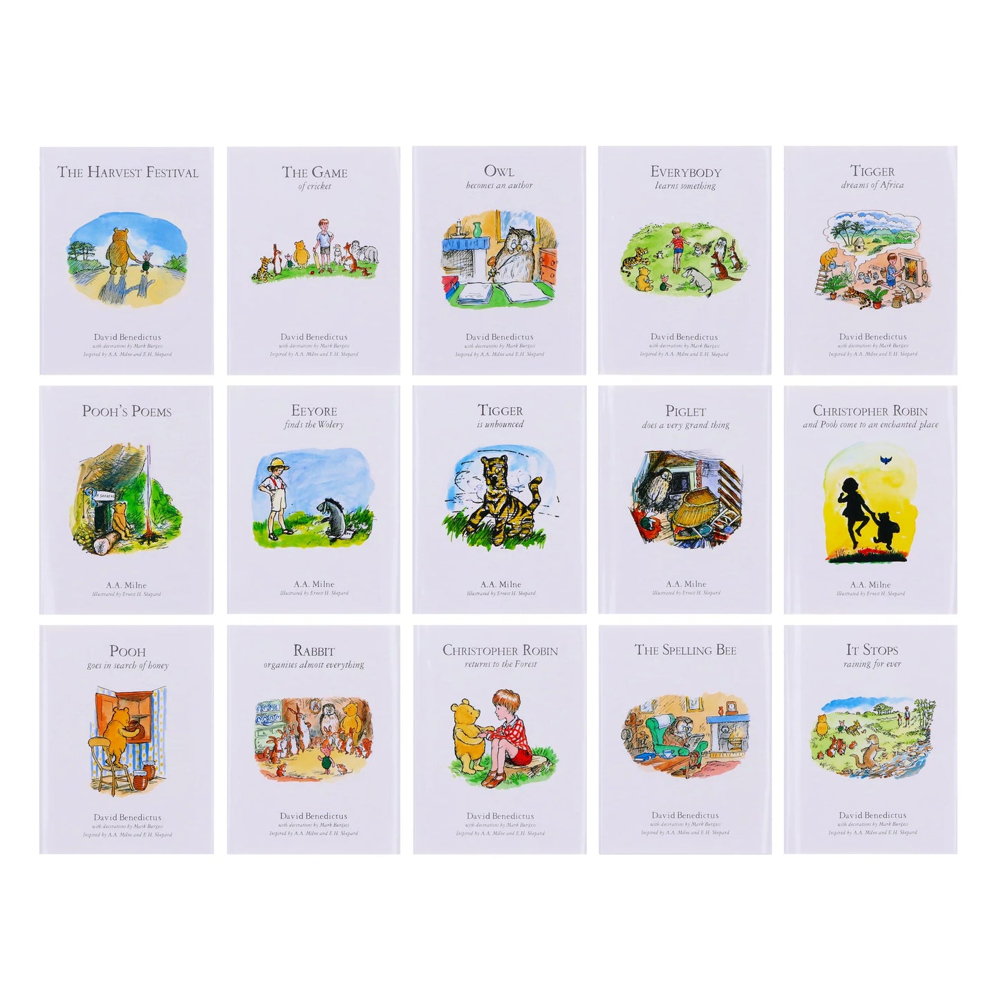 Winnie The Pooh Collection(Hardcover) In Gift Box Set