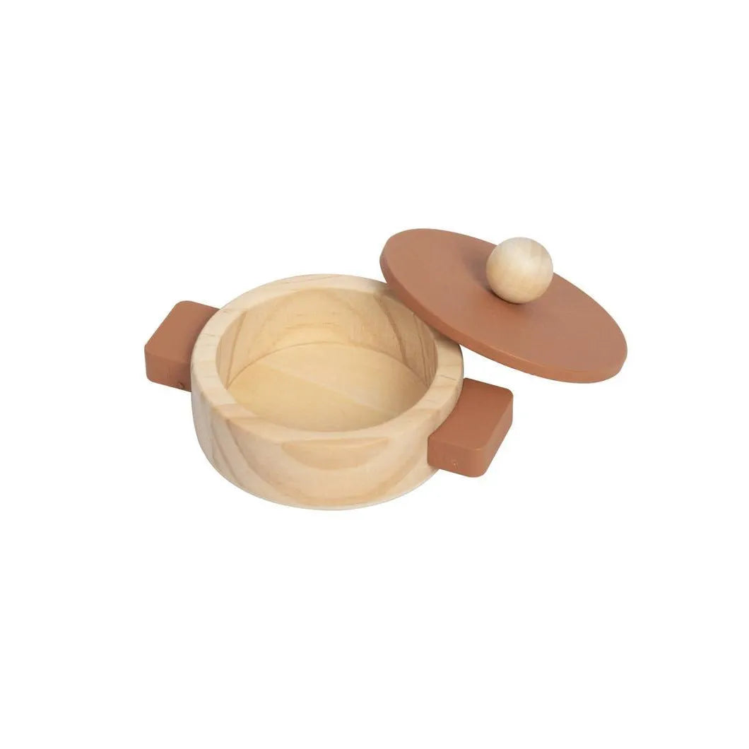 Wooden Kitchen - brown - Tooky Toy