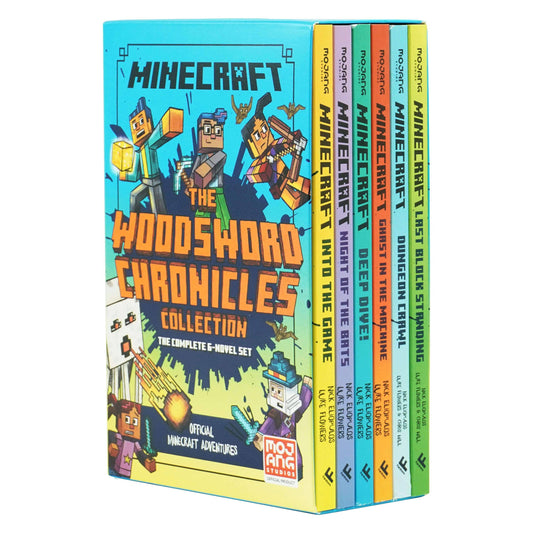 Minecraft The Woodsword Chronicles By Nick Eliopulos 6 Books Collection Box Set