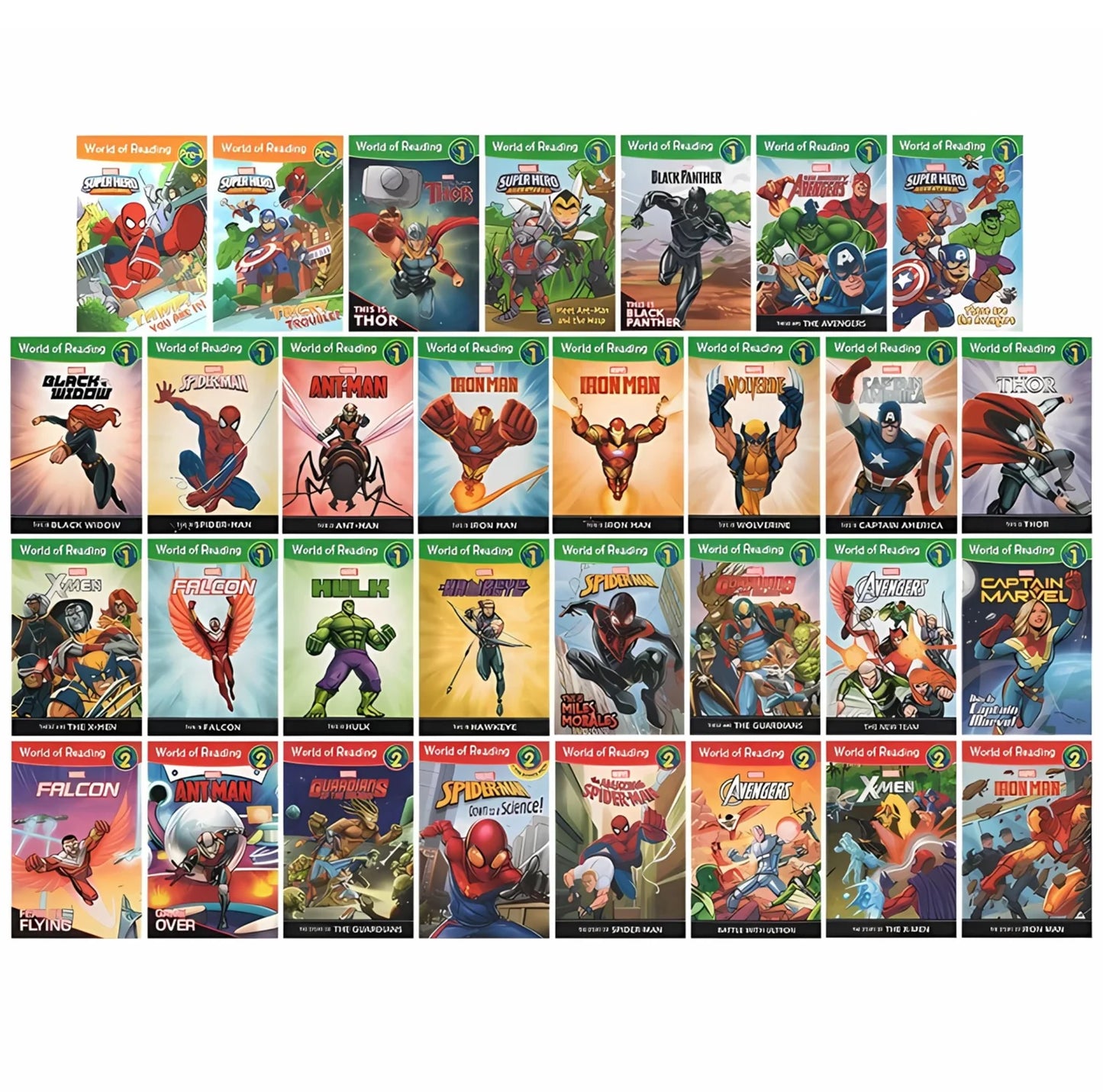 World Of Reading Marvel (Paperback)