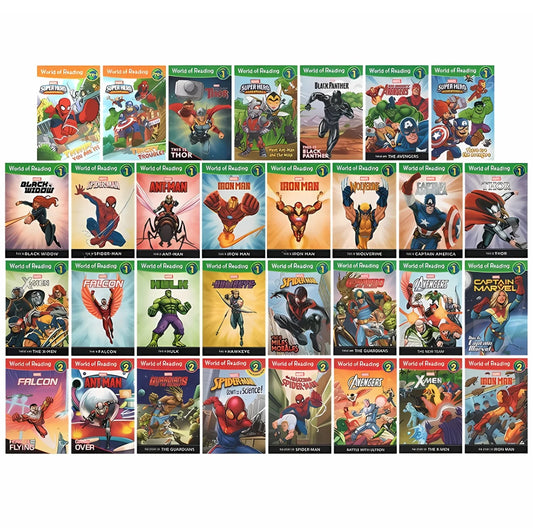 World Of Reading Marvel (Paperback)